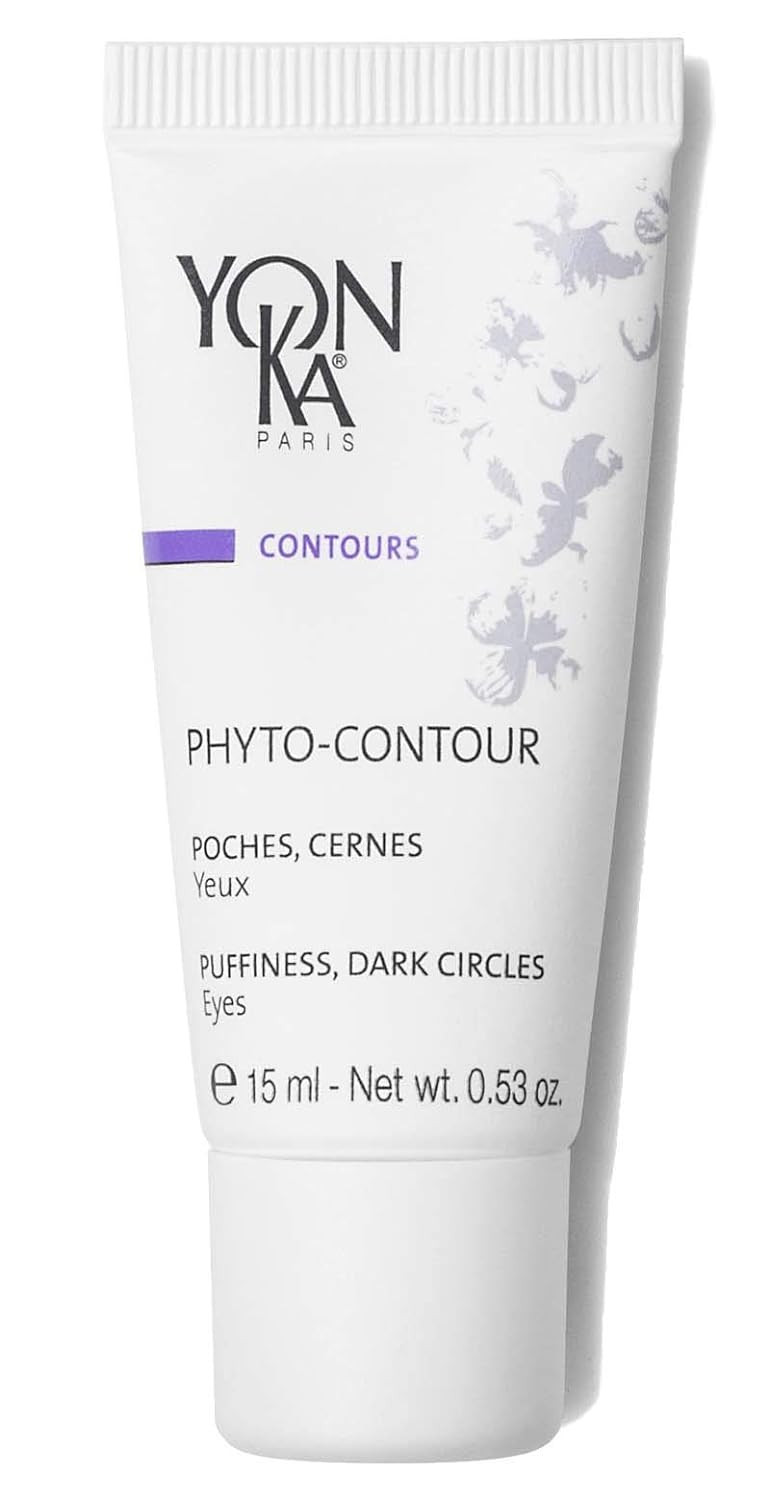 Yon-Ka Phyto-Contour Eye Cream (15 ml) Anti-Aging Under Eye Cream for Dark Circles and Puffiness, Tone and Firm with Vitamin E and Aloe Vera, Paraben-Free