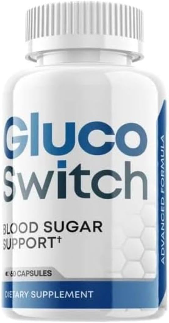 Gluco-Switch Pills for Blood Sugar Support - Maintain Healthy Glucose Levels Naturally (1 Pack)