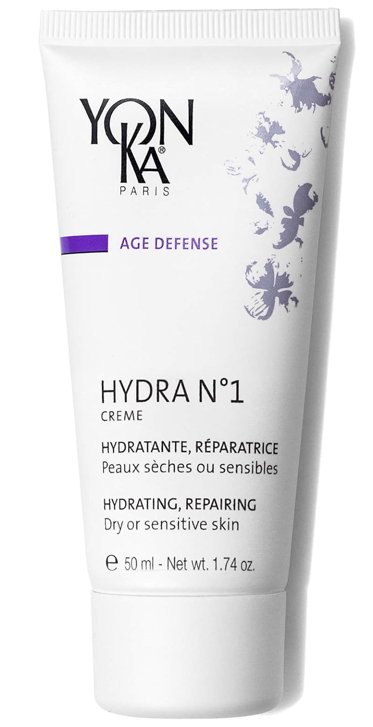 Yon-Ka Hydra No. 1 Creme (50ml) Anti-Aging Face Moisturizer with Hyaluronic Acid and Vitamin A, E & C