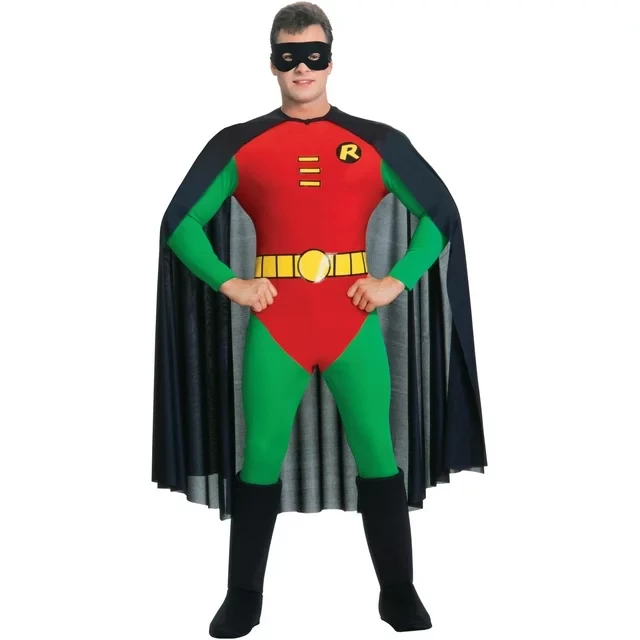 Deluxe Robin Halloween Costume Adult Size Medium 38-40