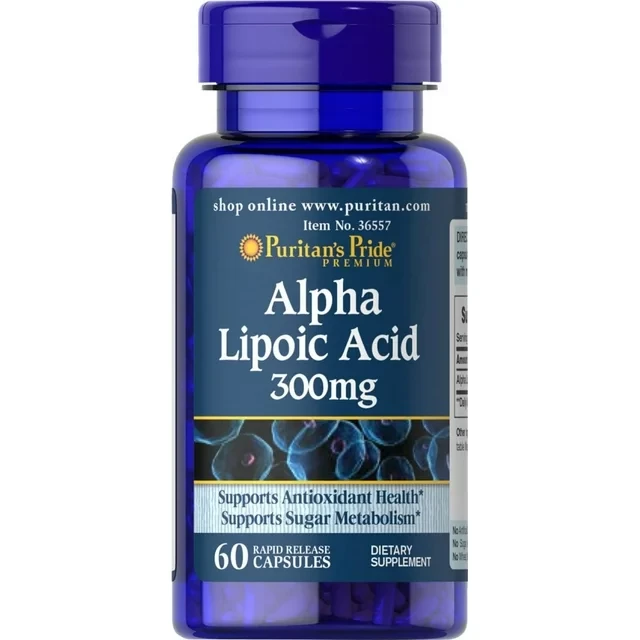 Puritan's Pride Alpha Lipoic Acid 300 mg