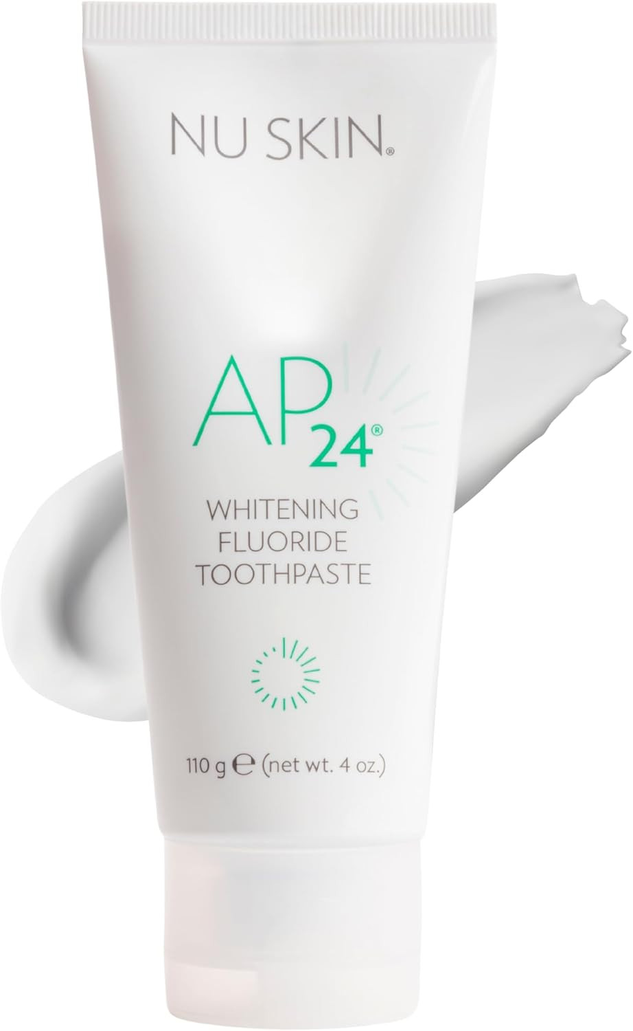 NU SKIN AP 24 Whitening Fluoride Toothpaste - Gentle Teeth Whitening, 110g